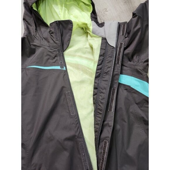The‎ North Face Dryvent Girls Large 14-16 Rain Jacket Hooded - Picture 4 of 6